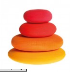 Fire Pebbles Wooden Stacking Stones for Creative Building & Balance Games  B072BH4MLC